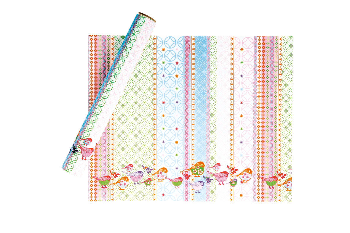 Overbeck and Friends Tischläufer Amélie rosa auf Rolle