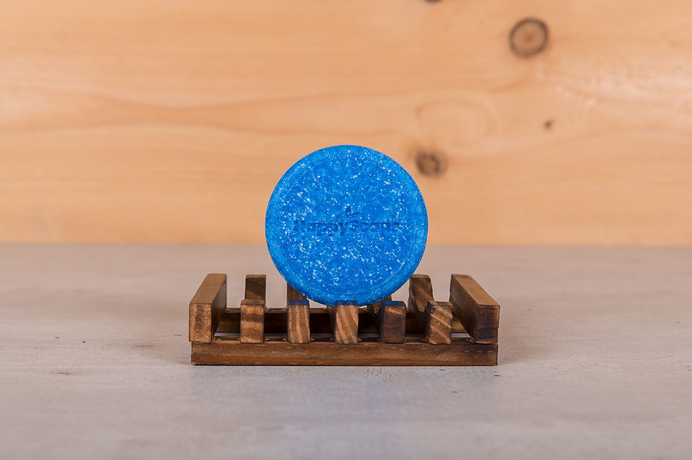 Miniaturbild: HappySoaps Vitamin Sea Shampoo Riegel | 70g | für 90-110 Haarwäschen