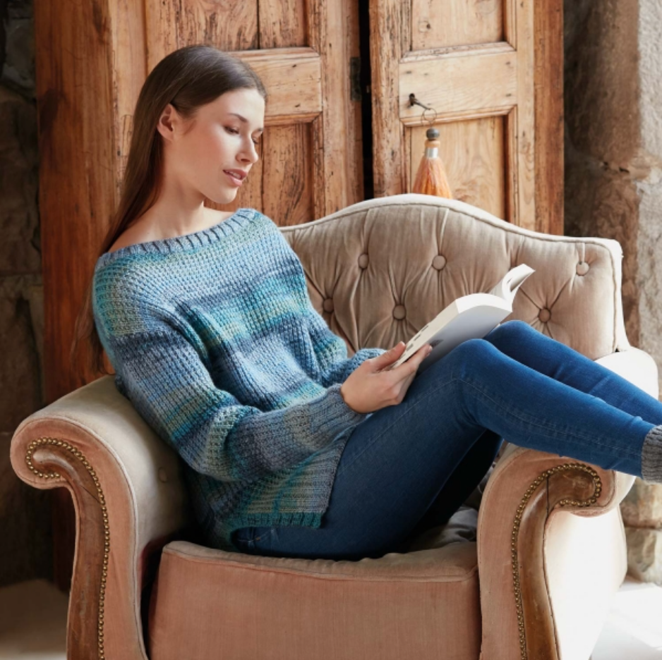 KATIA Strickset Pullover inkl. Anleitung | September Sweater | Gr. XXL