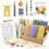 Miniaturbild: Makramee DIY Kit Box mit 10 Anleitungen I versch. Produkte in 6 Farben