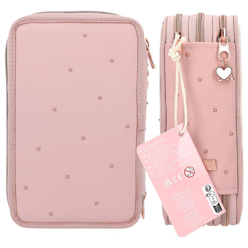Miniaturbild: Miss Melody 3 Fach Federtasche ROMANTIC | gefüllt
