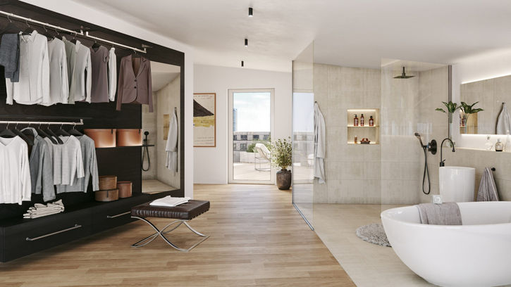 Interior View of Multi Apartments in Braunschweig by HSE - HSE-REALTY