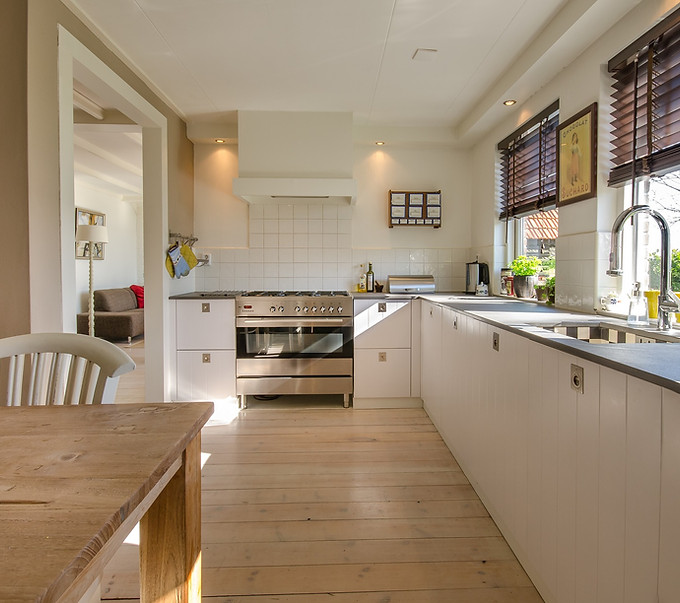 Kitchen after cleaning by Woklend staff!