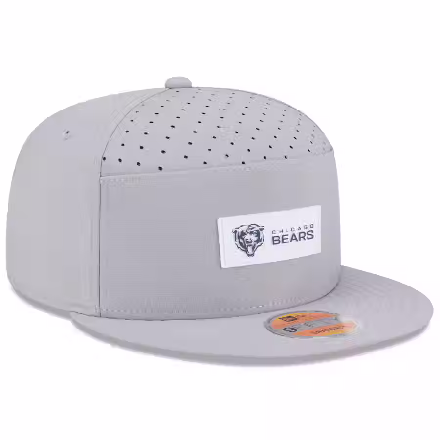 Bears 2025 Sideline Split Panel 9FIFTY Snapback