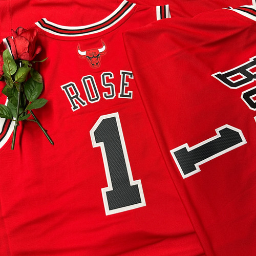 Adidas Derrick Rose Swingman Alternate Red Jersey Grandstand - Main Image