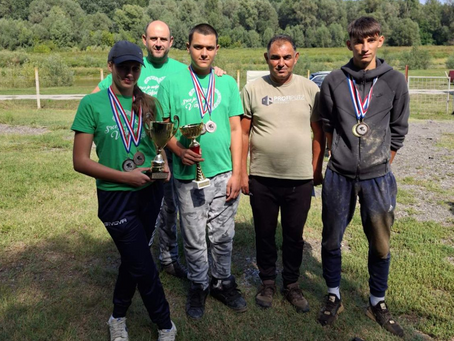 ŠRU „Valpovka“ Valpovo osvojila pehar za 1. mjesto u juniorskoj ligi