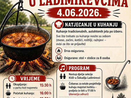 Ladimirevci dobivaju prvi Gastrofest: natjecanje u kuhanju, glazba i druženje uz tradicionalna jela