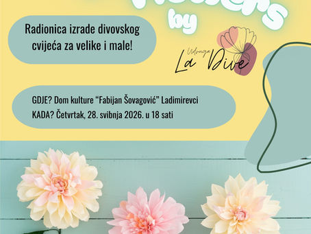 U Ladimirevcima uskoro radionica izrade divovskog cvijeća za velike i male