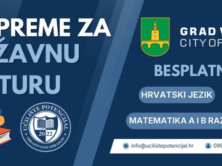 Besplatne pripreme za državnu maturu ponovno u Valpovu
