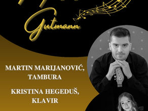Otvorenje ciklusa „Maestoso Gutmann“: Tambura i klavir u Palači Gutmann