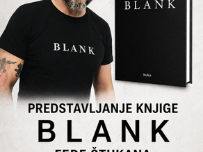 Promocija knjige „Blank“ Feđe Štukana