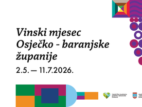 Vinski mjesec Osječko-baranjske županije: vrhunska eno-gastro ponuda kroz svibanj i lipanj