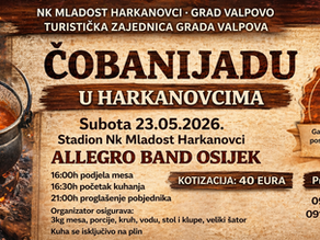 Čobanijada u Harkanovcima 2026. - slavonski okusi, natjecanje i dobra zabava uz Allegro Band