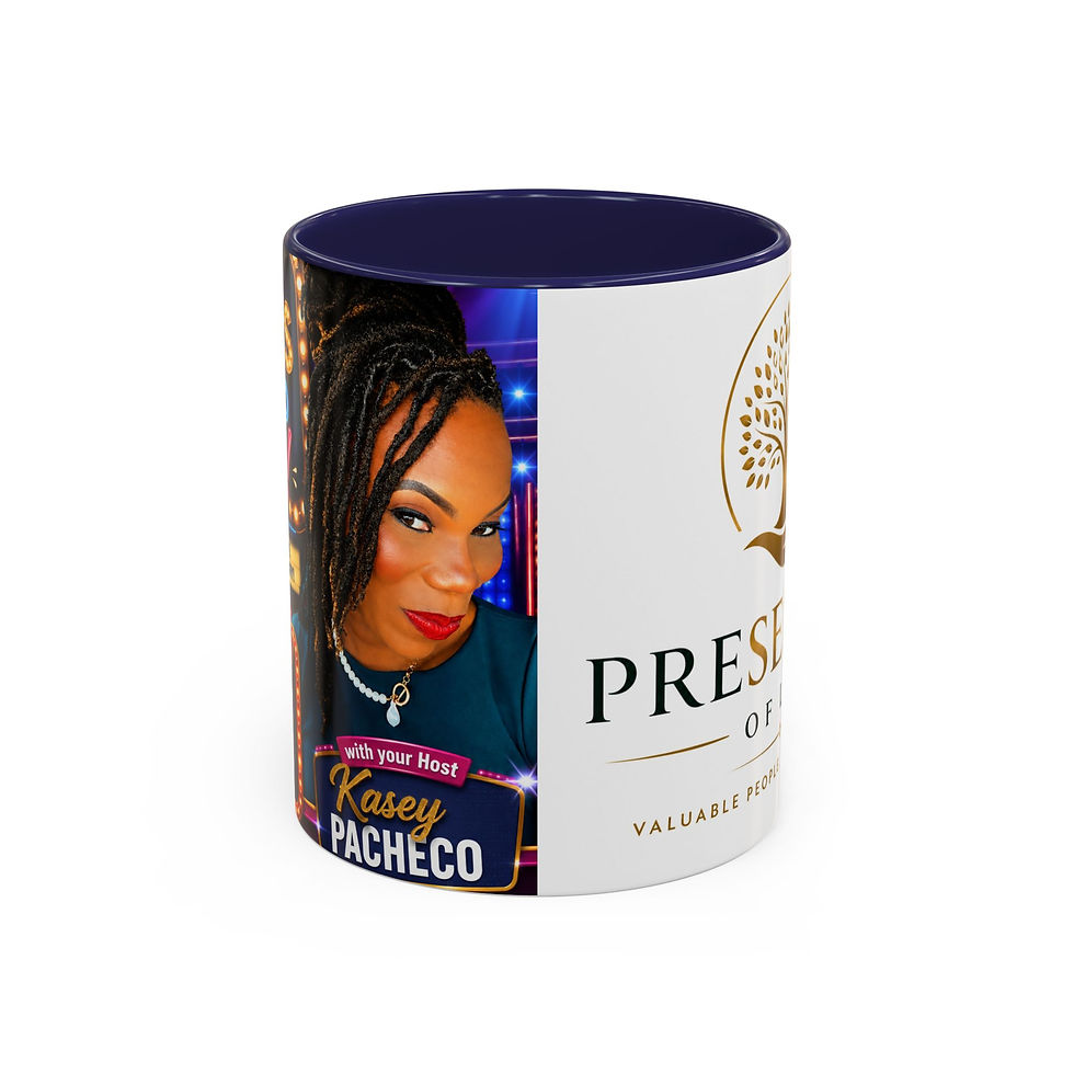 Thumbnail: Preservers of Life Accent Coffee Mug — Personalized Host Photo & Logo 11/15oz