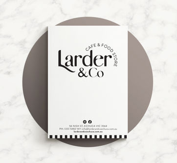 Larder and Co brand design