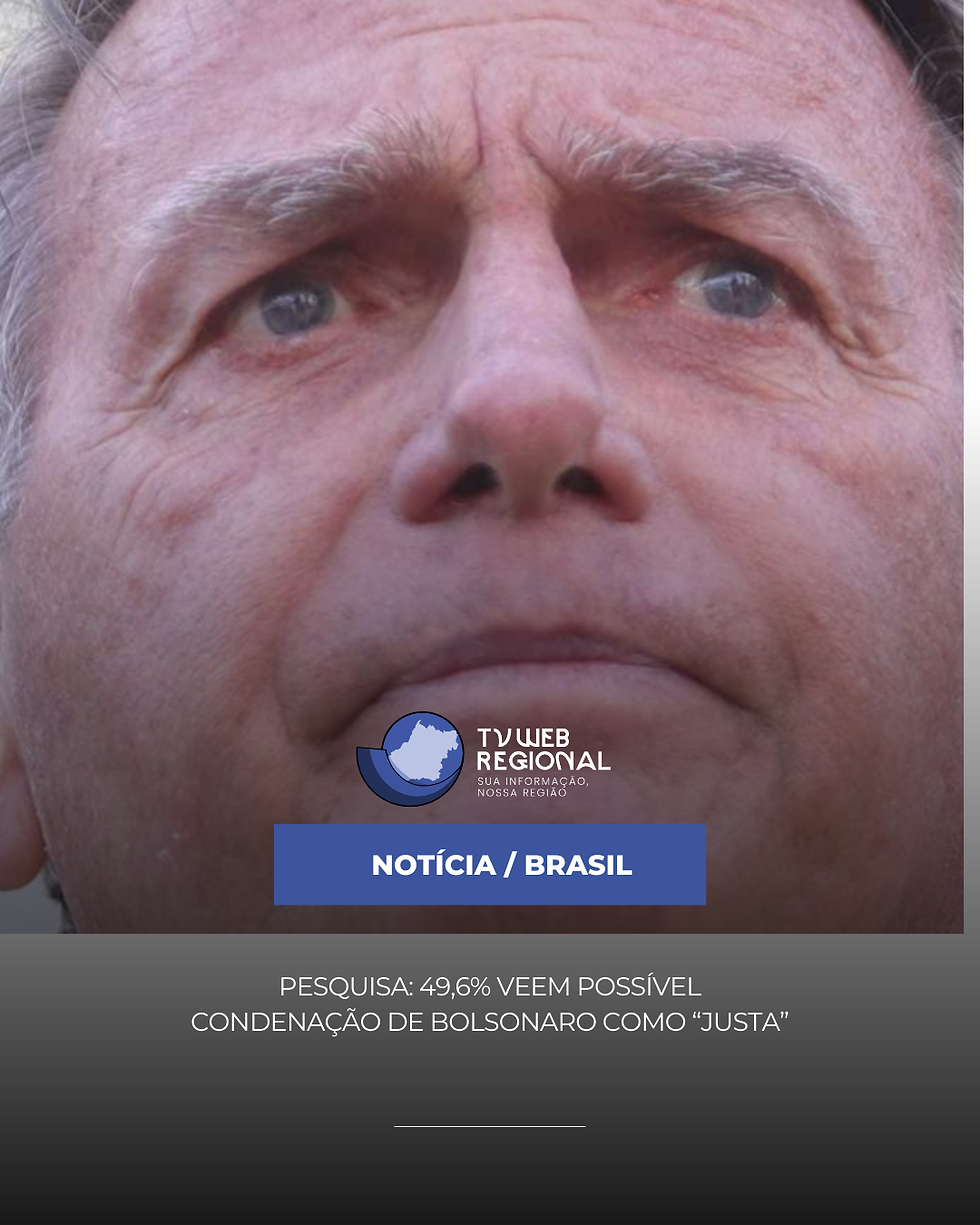 Pesquisa realizada pela CNT revela ainda que maioria dos brasileiros acredita que Jair Bolsonaro será condenado pelo STF na trama golpista.