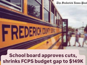 School board approves cuts, shrinks FCPS budget gap to $149K