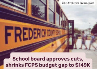 School board approves cuts, shrinks FCPS budget gap to $149K