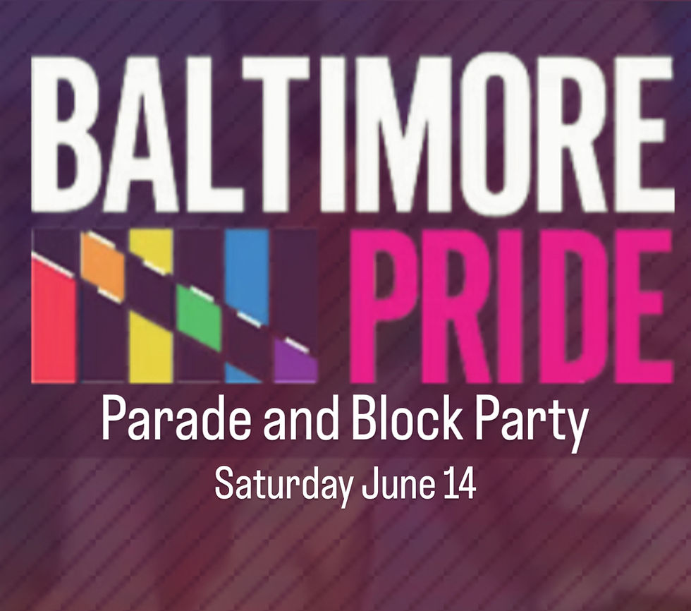 Baltimore City Pride Parade and Block Party Street Team