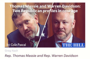 Thomas Massie and Warren Davidson: Two Republican profiles in courage