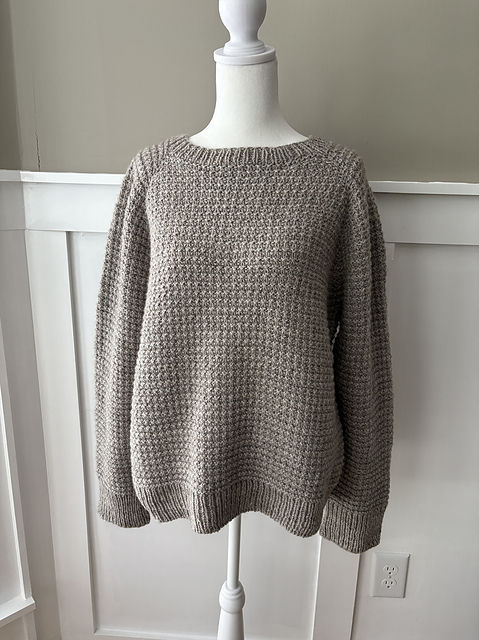 Waffle Pullover