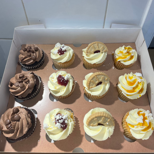 build your own cupcake box of 12 Mysite