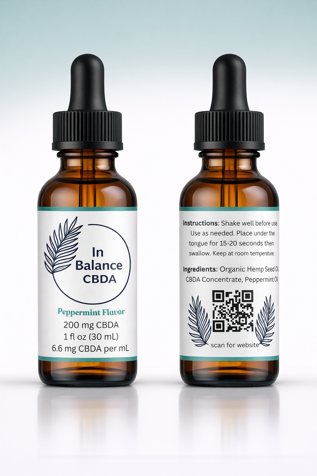 CBDA tincture 200 mg in Hemp oil