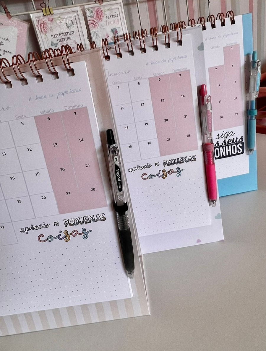Miniatura: Calendário de Mesa