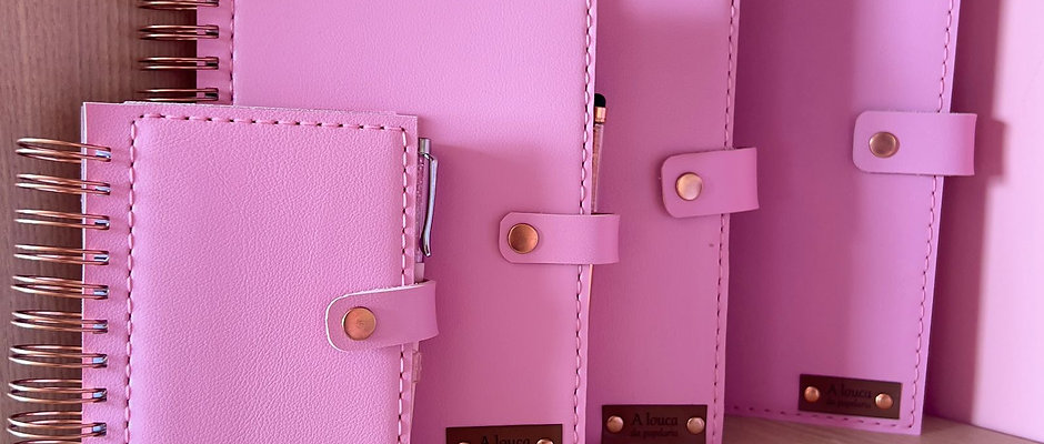 Linha Luxo - Caderno Wire-o