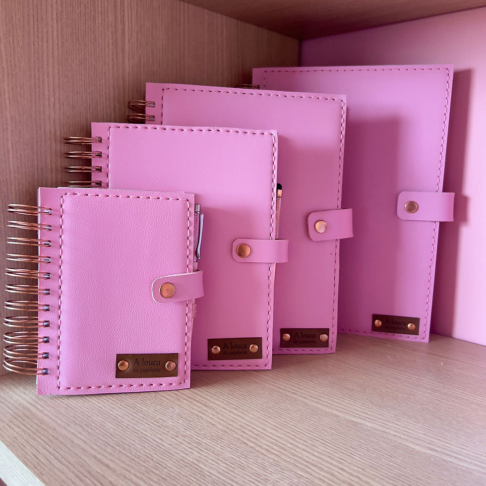Linha Luxo - Caderno Wire-o