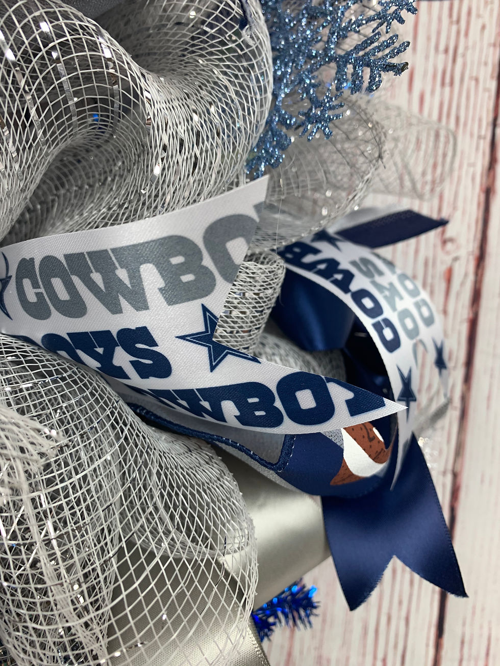 Thumbnail: Dallas Cowboys Fan Wreath