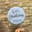 Thumbnail: Circle Acrylic Cake Toppers