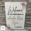 Thumbnail: Acrylic Sign - Christening Edit