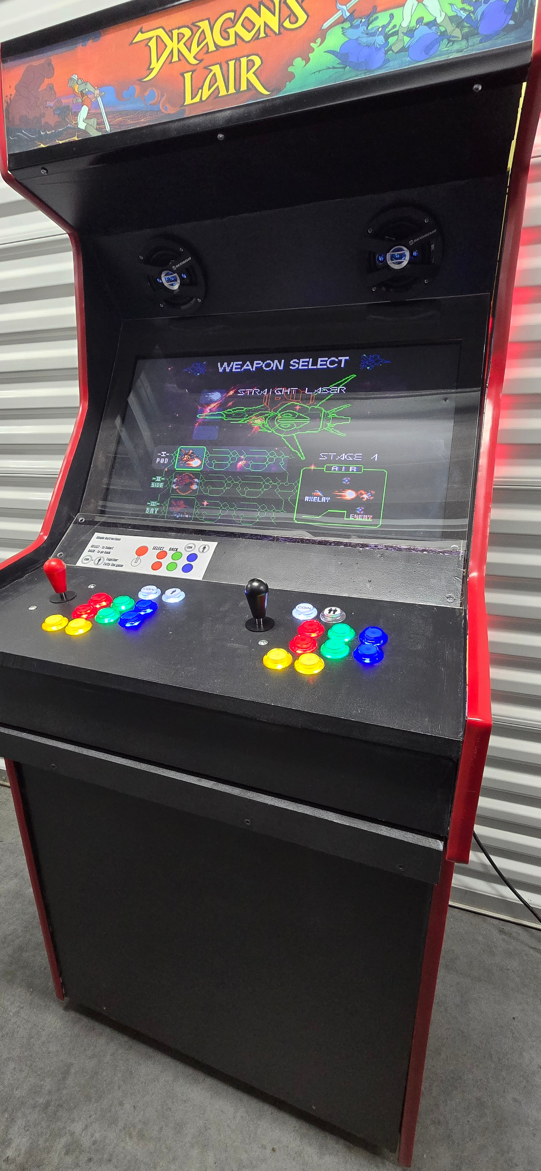 Dragons Lair Themed Multicade - 3000 Games