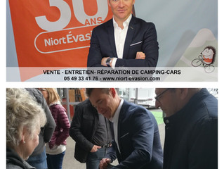 Évènement | Thomas VOECKLER invité d'honneur pour les 30 ans de Niort Evasion