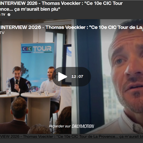 Cyclisme - INTERVIEW 2026 - Thomas Voeckler : "Ce 10e CIC Tour de La Provence... ça m'aurait bien plu"