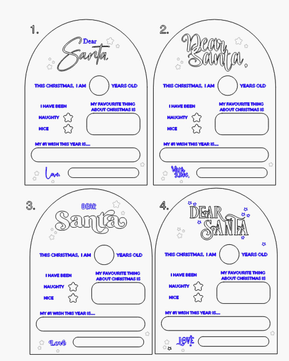 Thumbnail: Reusable Santa Letter