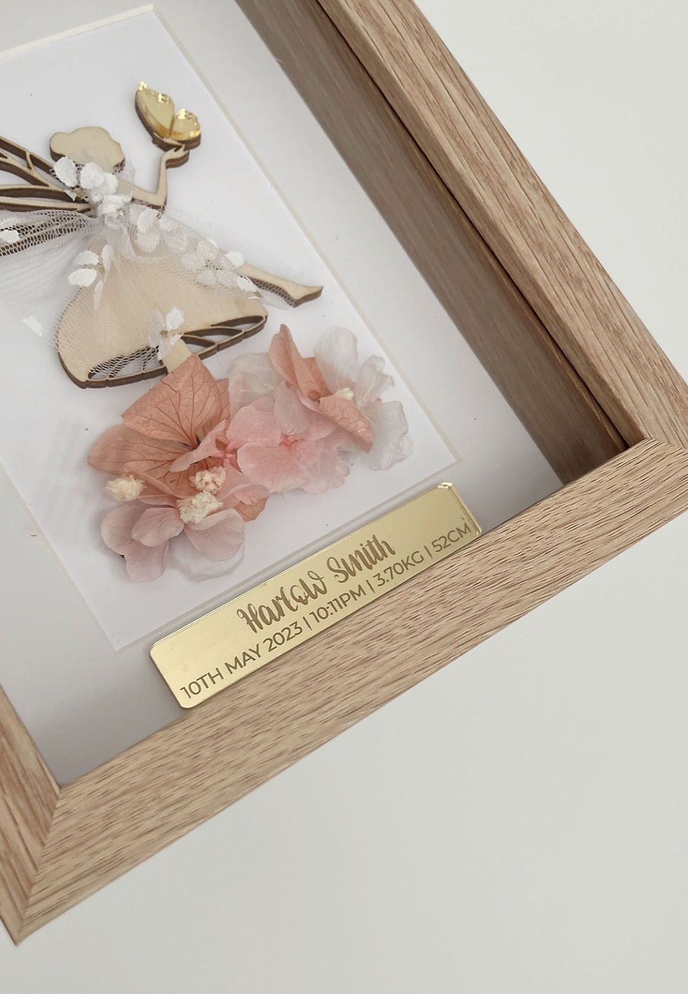 Thumbnail: Personalised Fairy Floral Frame 