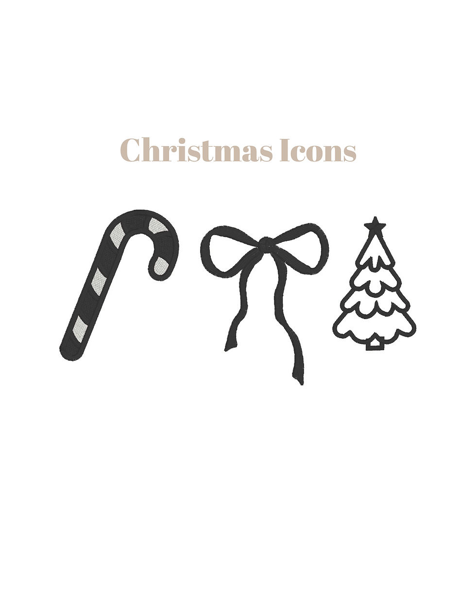 Thumbnail: Beige Gingham Personalised Santa Christmas Sack