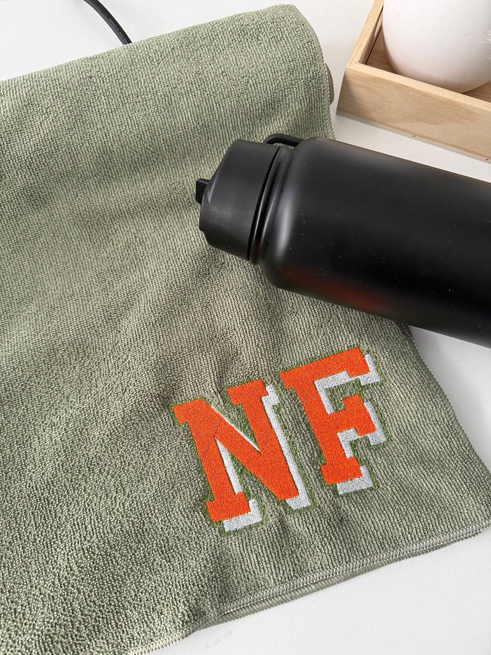 Personalised Gym Towel | Embroidered