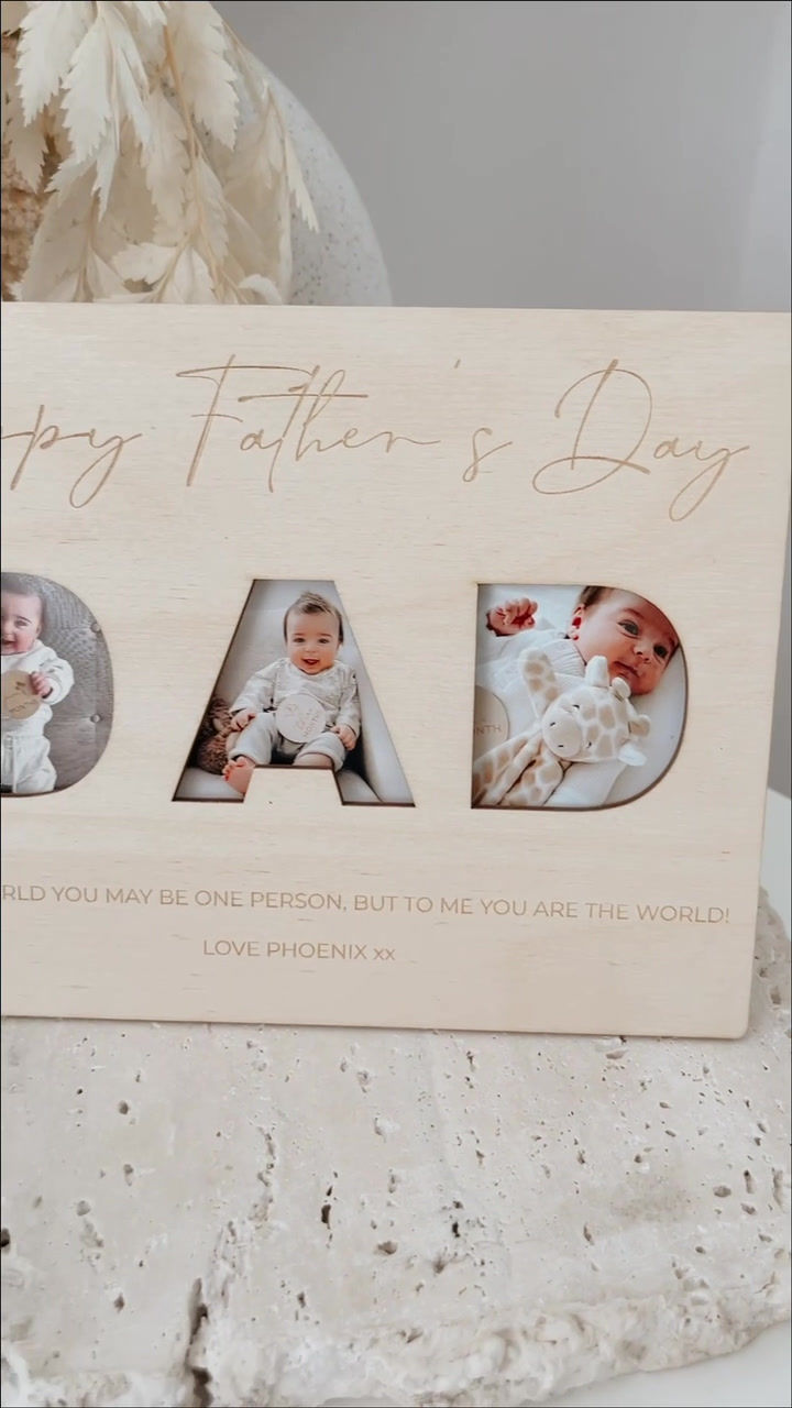 Thumbnail: Fathers Day | Timber DAD Frame
