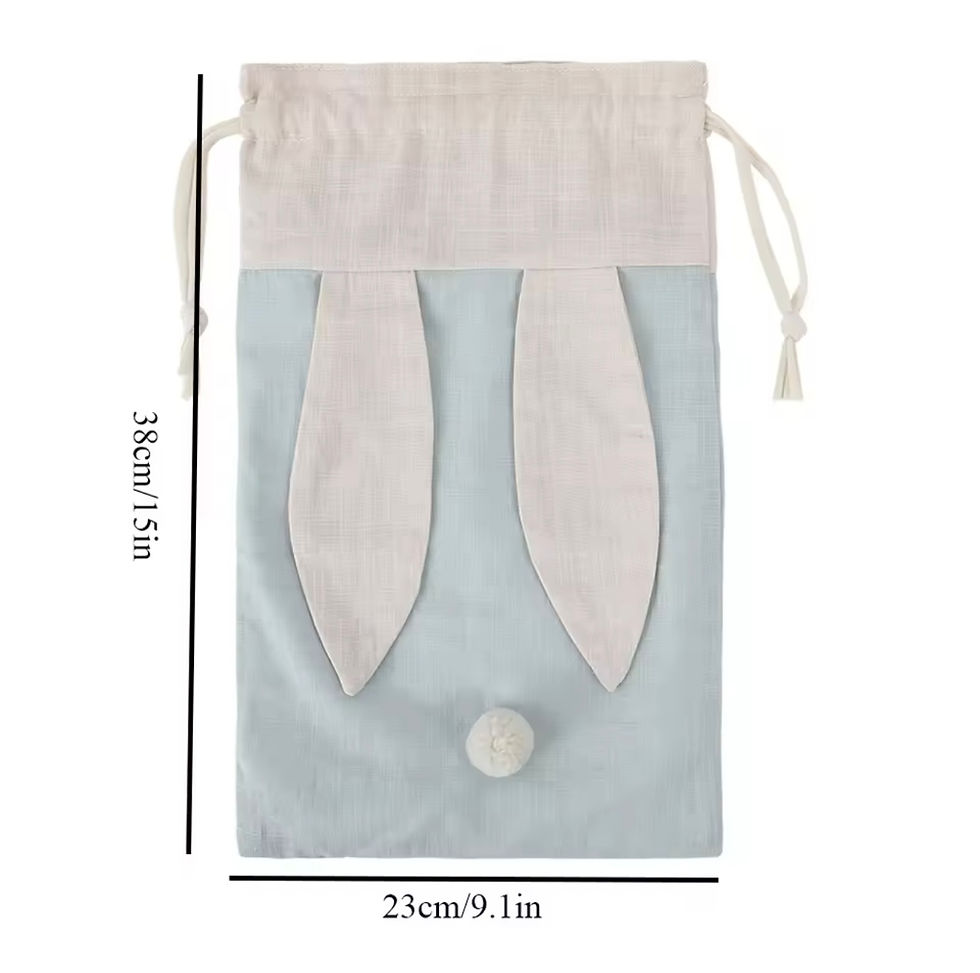 Thumbnail: Easter | Gingham Luxe Personalised Embroidered Easter Sack