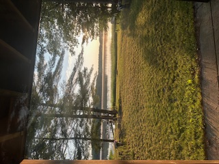 Sunrise on the lake.