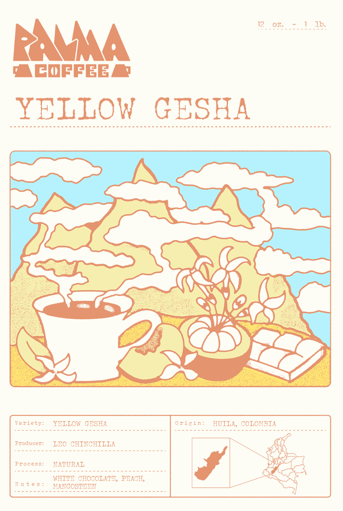 Natural Yellow Gesha - Colombian Single Origin