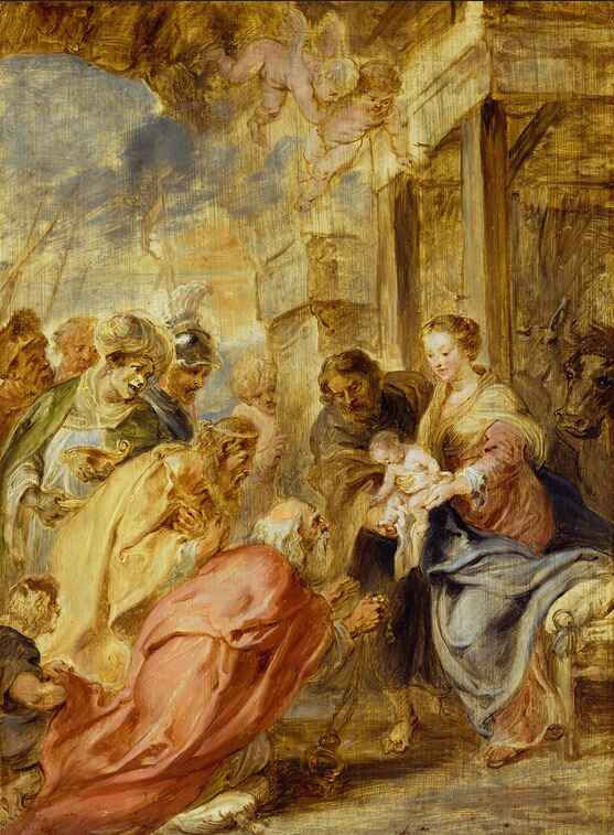A adoração dos magos. 1633. Peter Paul Rubens