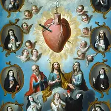 O Coração de Maria. 1760. Juan Patricio Morlete Ruiz.webp