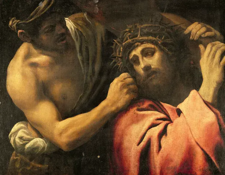 Cristo carregando a cruz. 1590. Annibale Carracci