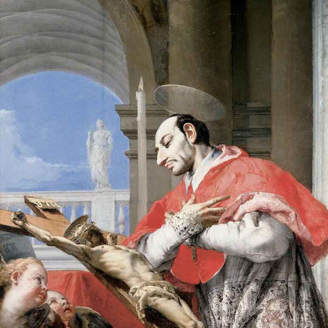 ão Carlos Borromeu. 1767-1769. Giovanni Battista Tiepolo