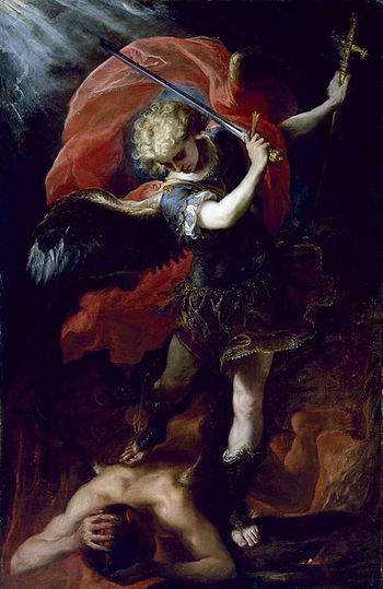 São Miguel Arcanjo. 1660. Claudio Coello
