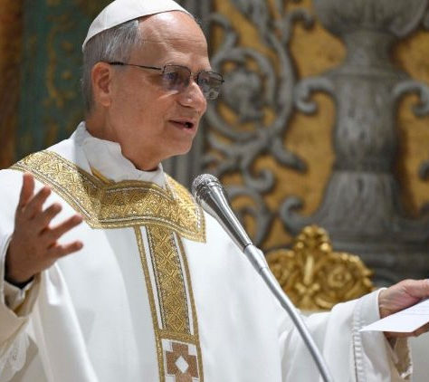 A primeira homilia do Papa Leão XIV